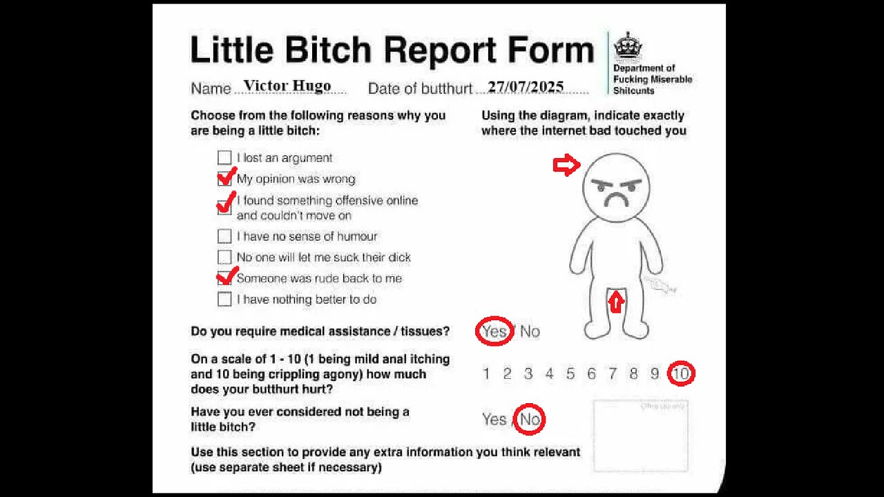 Responding to The Bullshit Artist Victor Hugo!