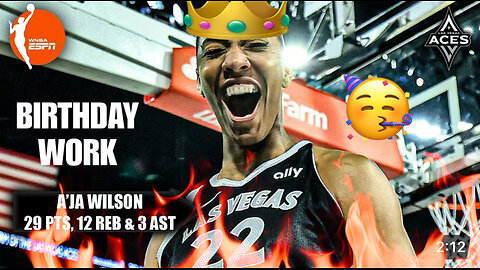 Birthday Buckets! Las Vegas Aces vs. Seattle Storm | FULL GAME HIGHLIGHTS | August 8, 2025 Reaction