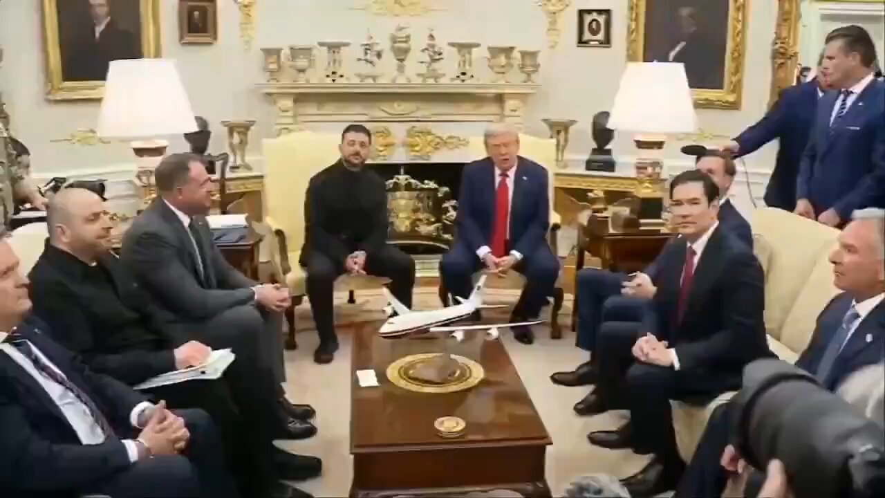POTUS: "It's an honor to have the President of Ukraine with us...