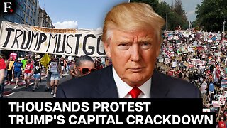 US: Trump Immigration Raids, Federal Troop Deployment Trigger Protests In Washington DC | N18G