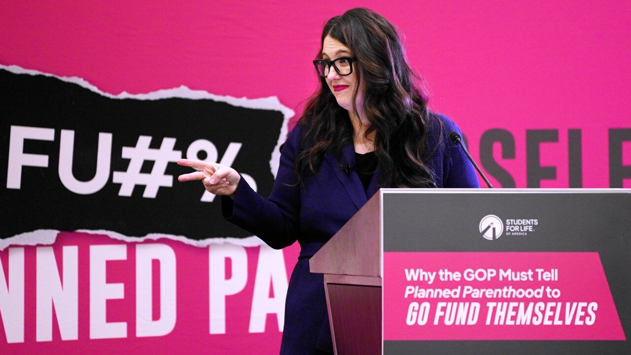 FU#% YOURSELF, PLANNED PARENTHOOD | Kristan Hawkins | CPAC 2025