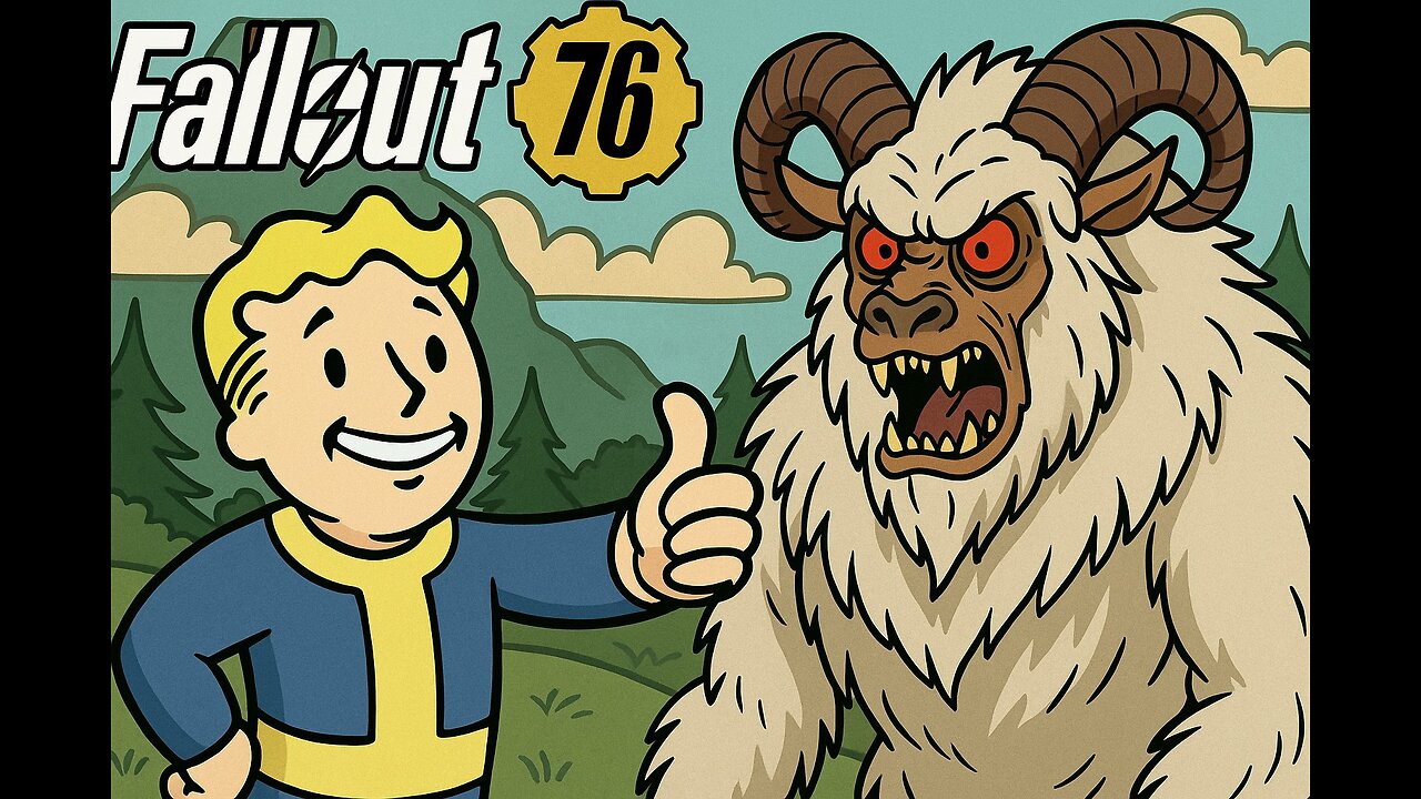 Fallout 76 and the legendary SheepSquatch