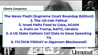 Liberty Conspiracy LIVE 6-27-25 SCOTUS Rulings! Iran Fallout, NATO, FICTION!