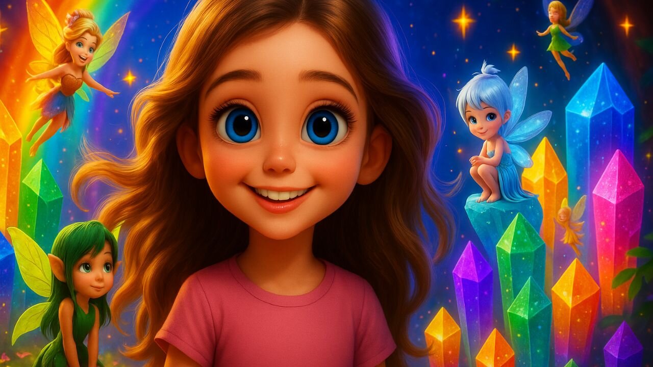 AS FADAS DO ARCO-ÍRIS ESCONDIDO | UMA HISTÓRIA MÁGICA E COLORIDA PARA SONHAR