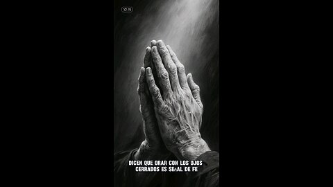 “¡No cierres los ojos al orar! Esto podría pasarte…”