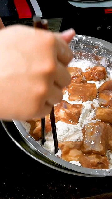 Crispy sweet and Sour Pork Ribs