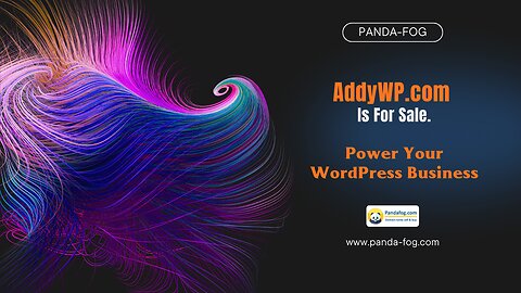 AddyWP.com Is For Sale Power Your WordPress Business