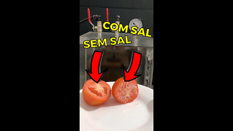 🍅With VS without salt, which one bubbles more?
