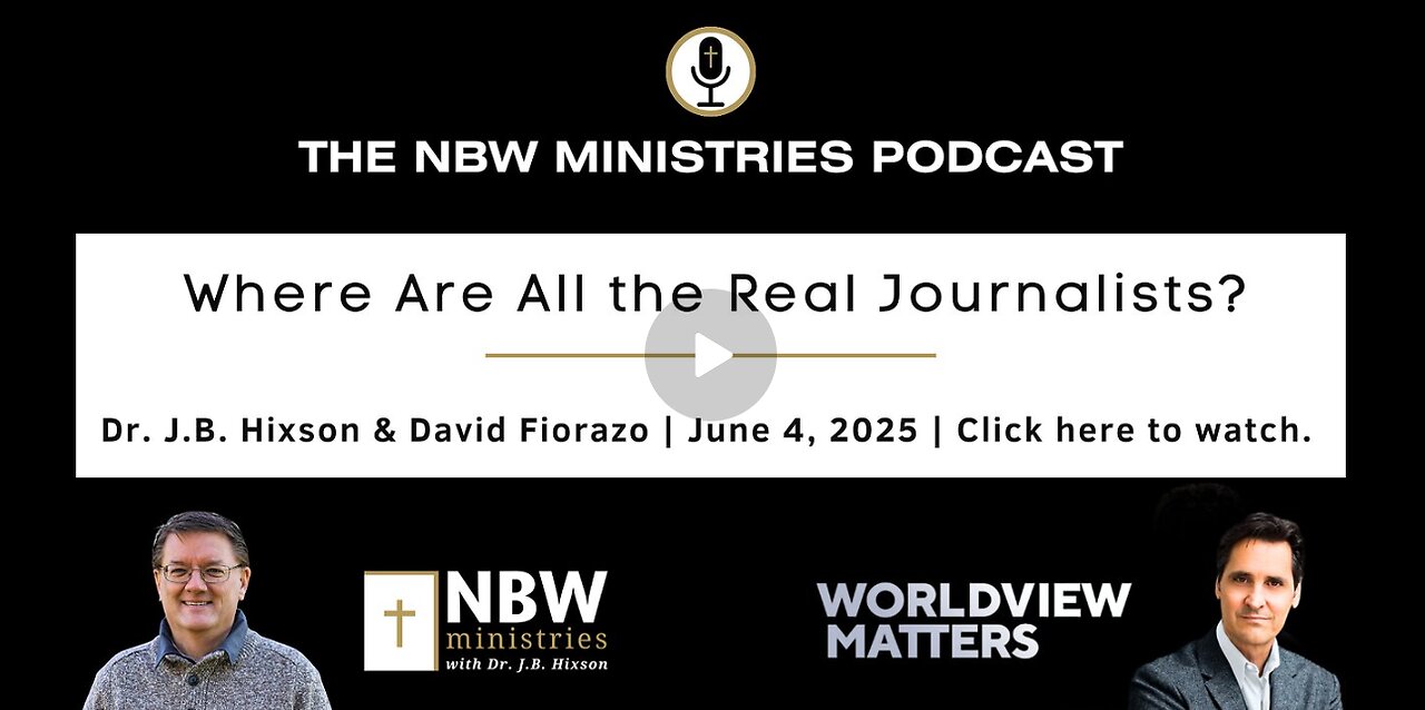 Where Are All the Real Journalists? JB Hixson, David Fiorazo