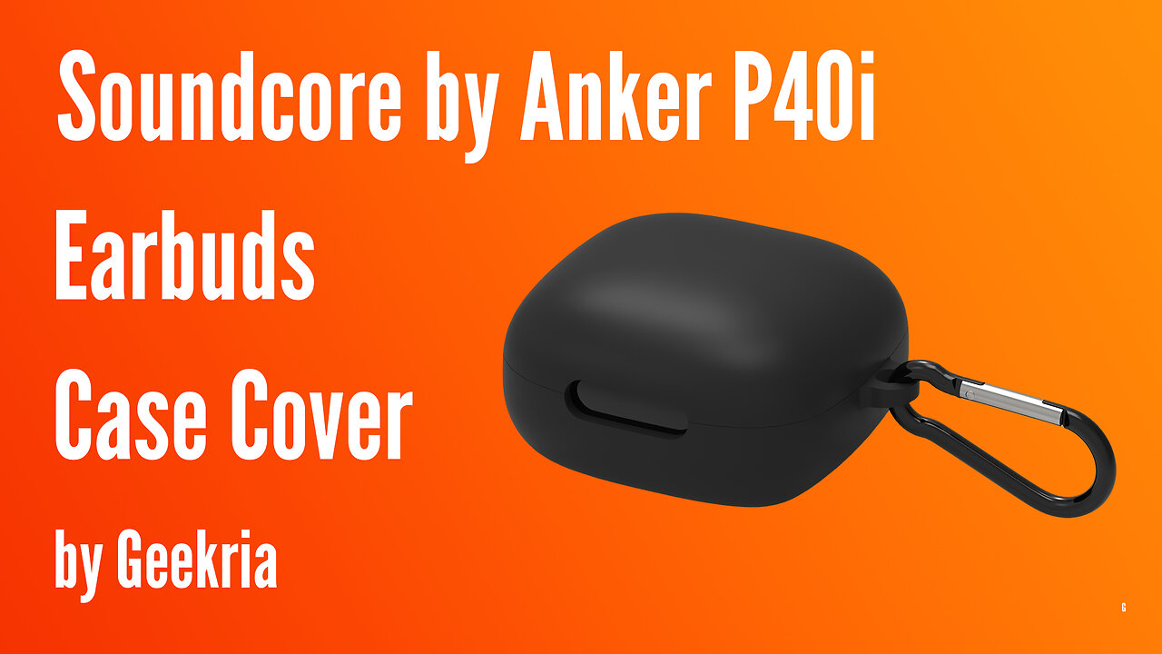 Soundcore by Anker P40i Earbuds Case Cover | Geekria