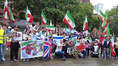 Iranian Protest In Manchester - Sat 21/06/25