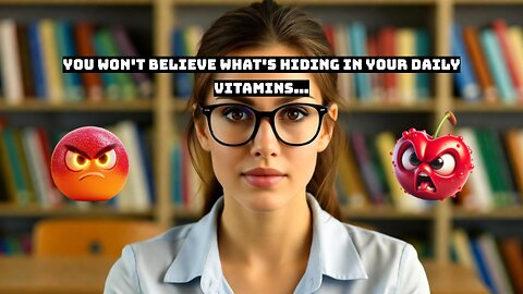 You Won't BELIEVE What's Hiding in Your Daily Vitamins... (It's Worse Than You Think!)