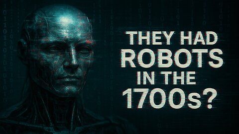 Before AI: How Robots Were Built in the 1700s & 1800s