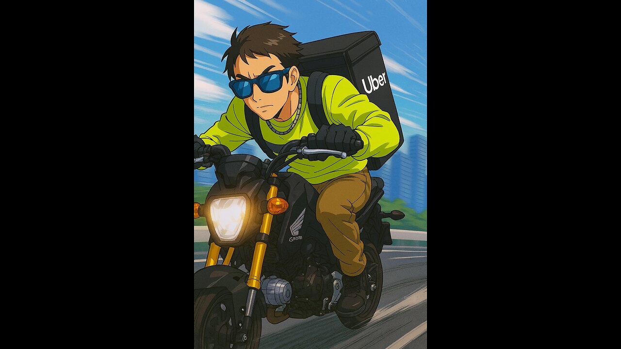 Home Depot 7 foot squeegee delivery on a grom!?!?