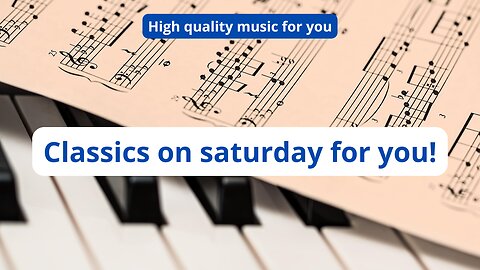 Classics on saturday for you!