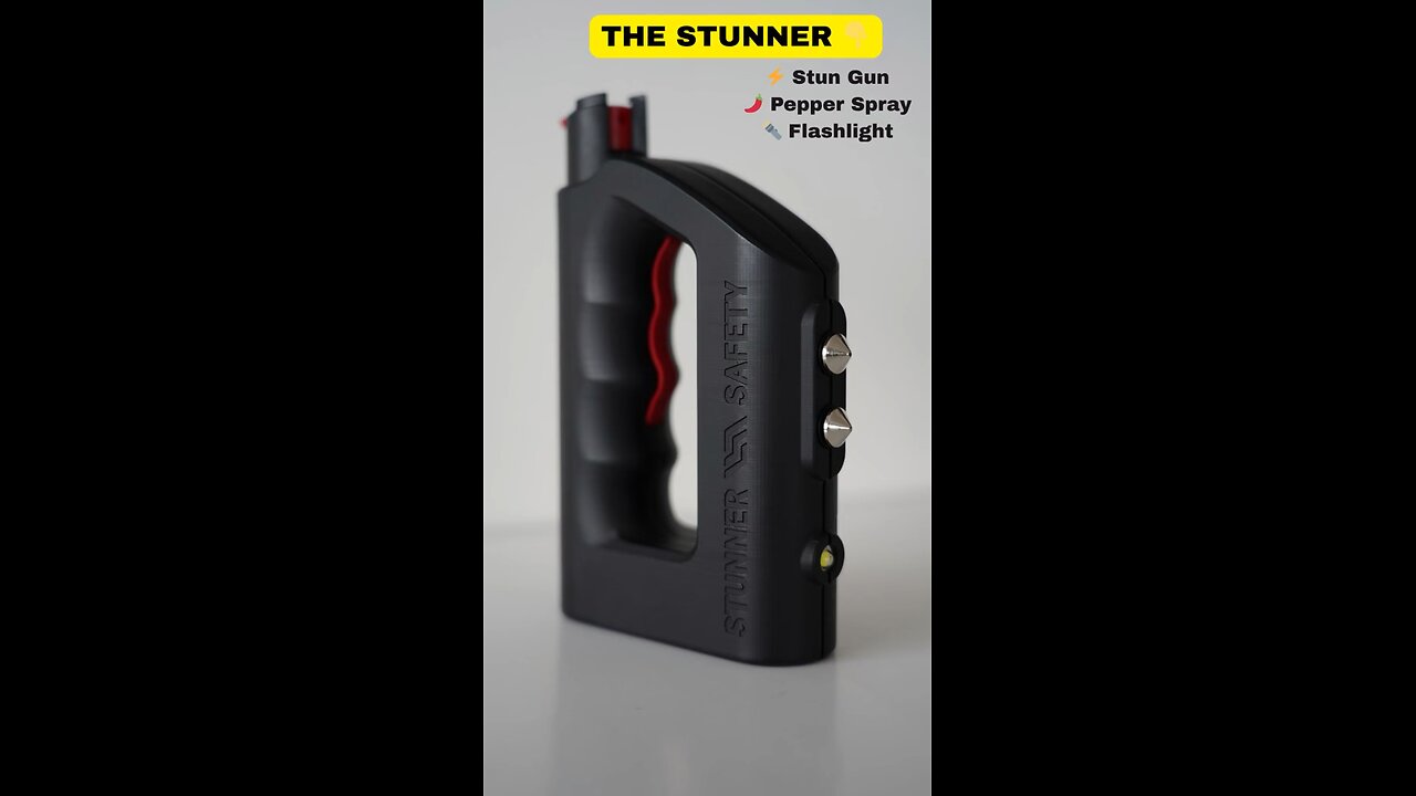 Make that change! Our 3-in-1 stun gun, pepper spray, & flashlight can make you feel more confident!