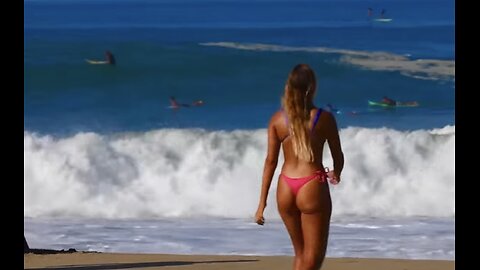 Big wave surfing