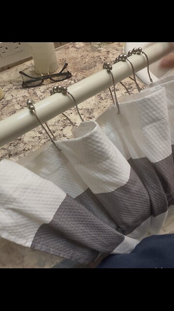 The Easiest Way to Hang a Shower Curtain (No Struggle!)