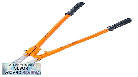 VEVOR Bolt Cutter 24" Lock Cutter Bi-Material Handle with Soft Rubber Grip Review