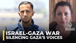 Israel is targeting media in Gaza to silence Palestinian voices: Journalist