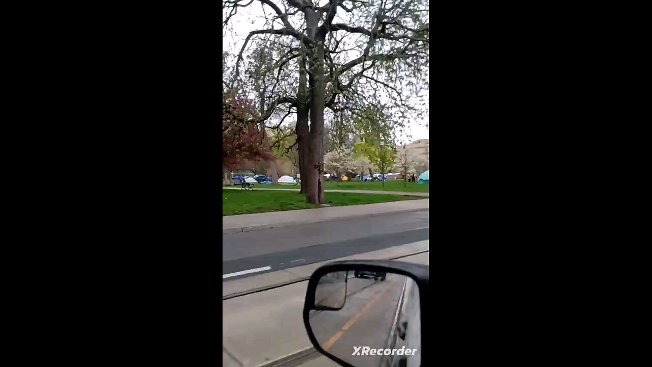 Toronto Canada. park dwellers.