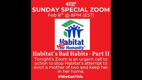 S4T Sunday Special - Habitat's Bad Habits Action Zoom!