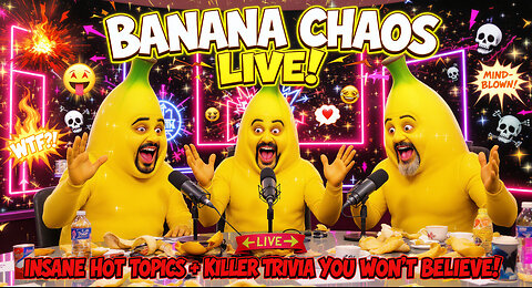 Banana Chaos: Mark, Jon & Zach in Outfits Tackle Hot Topics & Serial Killer Trivia!