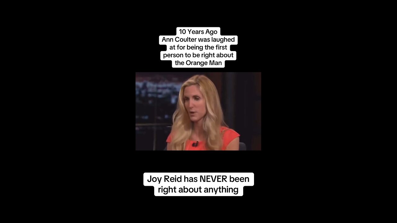 FLASHBACK: Ann Coulter predicting Trump’s victory