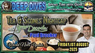 TEA & SCONES WITH GENE DECODE & PAUL BROOKER