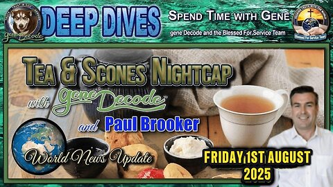 TEA & SCONES WITH GENE DECODE & PAUL BROOKER