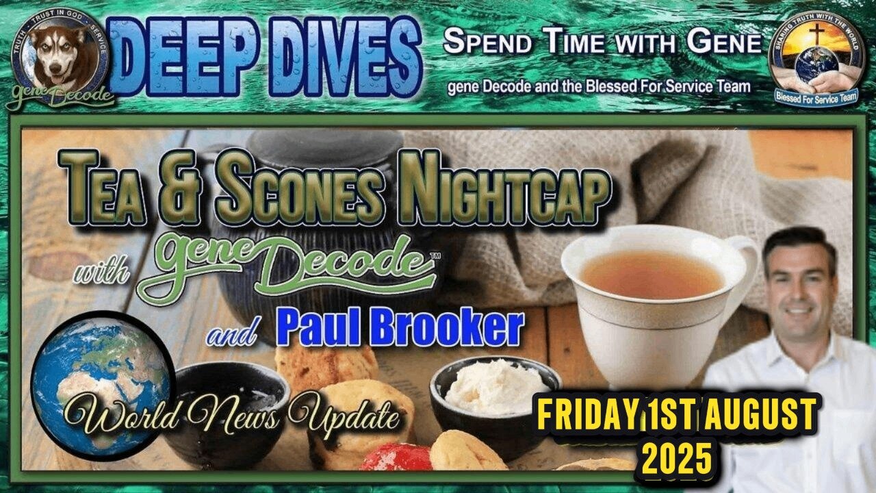 TEA & SCONES WITH GENE DECODE & PAUL BROOKER
