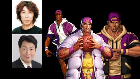 Video Game Voice Comparison- Lucky Glauber (King of the Fighters)