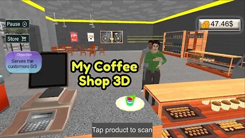 My Coffee Shop 3D Android Gameplay
