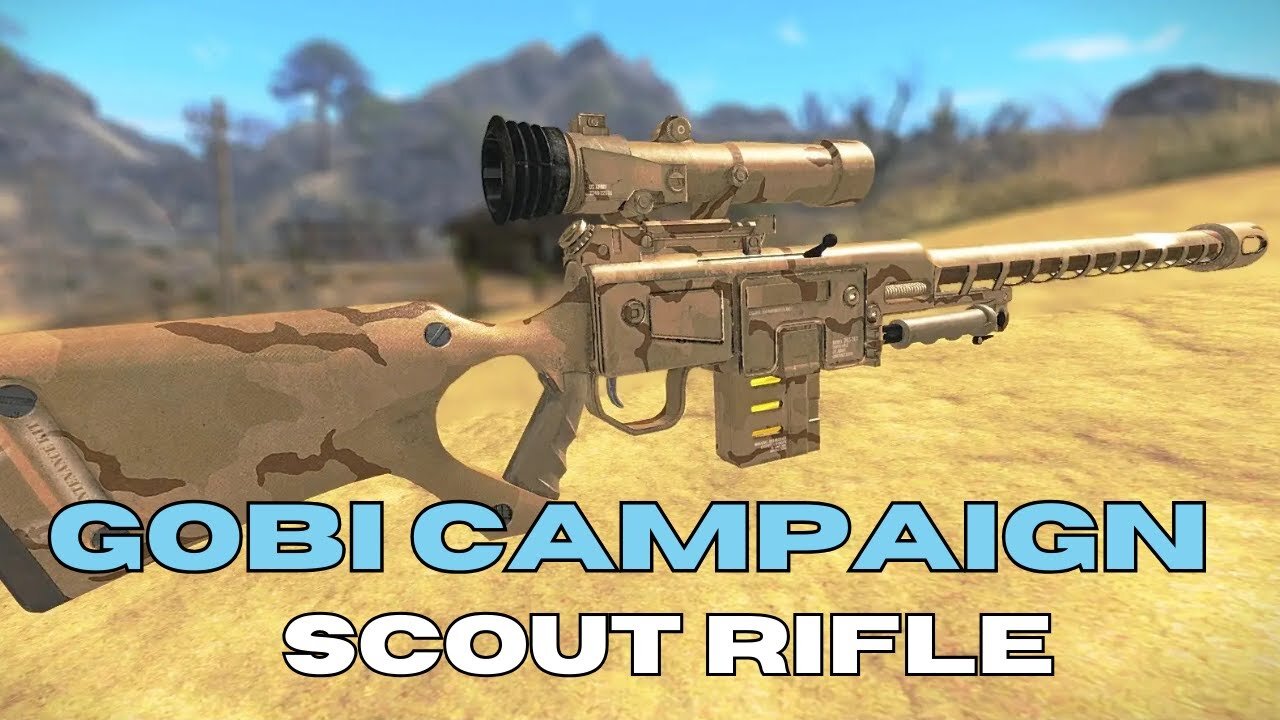 Gobi Campaign Scout Rifle - How To Get This Weapon in Fallout New Vegas