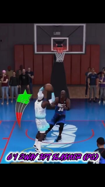 6’1 VS 7’1 #dunk #posterdunk #fyp #nba2k26 #basketball