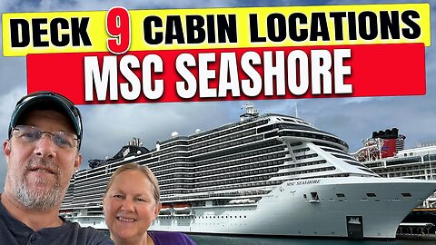 Discover the New MSC Seashore Cabin Deck 9 | Tall Man's Cruise Adventures