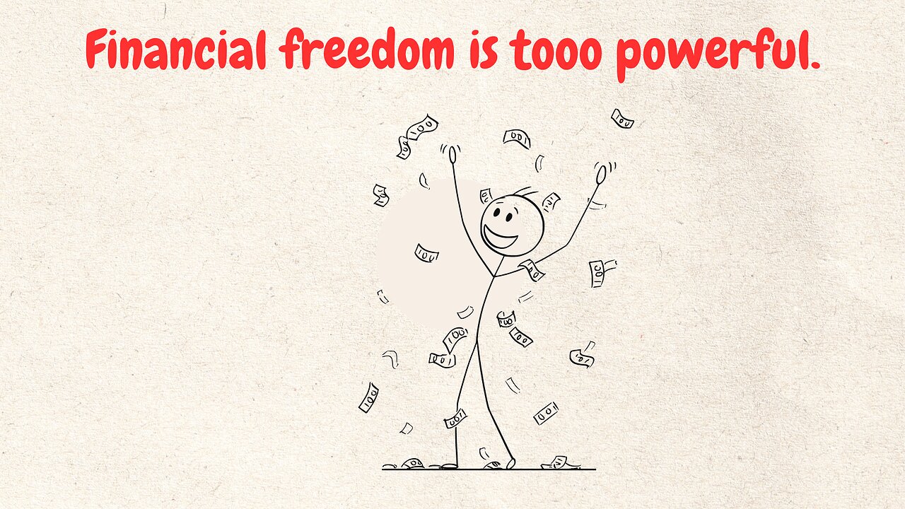 FINANCIAL FREEDOM IS TOO POWERFUL. #youtubeautomation #fypシ゚viral #fyp #motivation