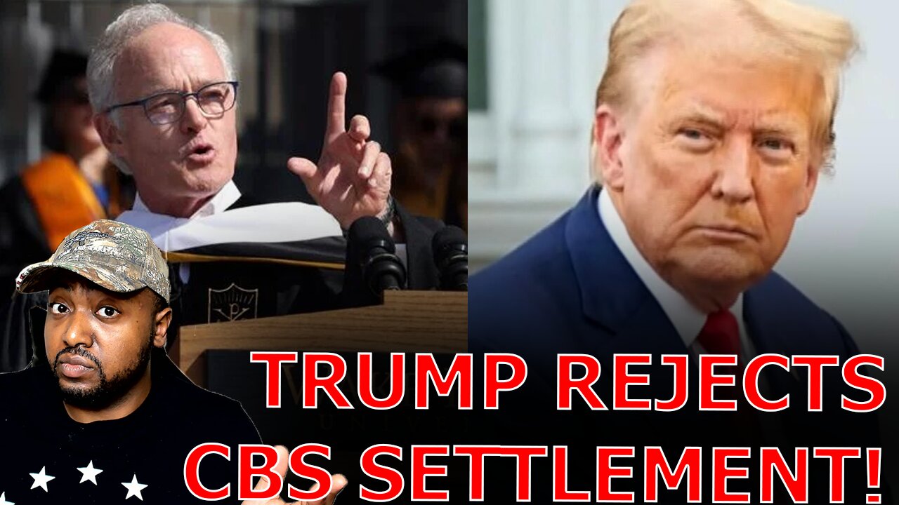 Trump REJECTS $15 MILLION CBS Lawsuit Settlement After WOKE Journalist Unhinged Graduation Speech!