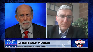 With Sam Faddis, & Rabbi Pesach Wolicki,