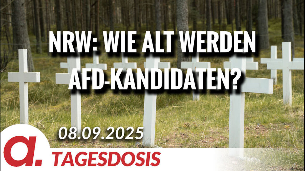 NRW: Wie alt werden AfD-Kandidaten? | Von Paul Clemente