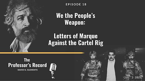 We the People’s Weapon: Letters of Marque Against the Cartel Rig