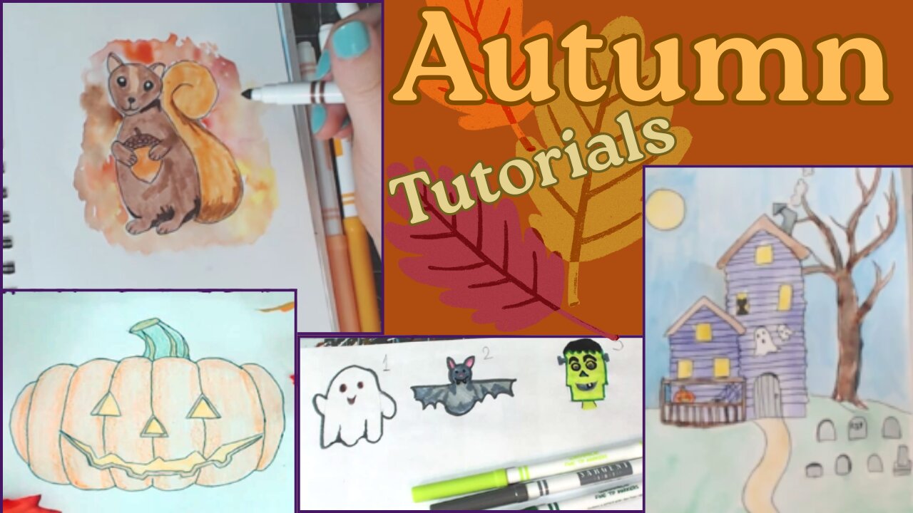 Fall Art Tutorials Part 1