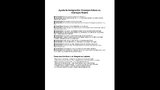 THE 'LIES' THAT GET YOU DEPORTED. BUSTING THE MYTHS ON IMMIGRATION LAW