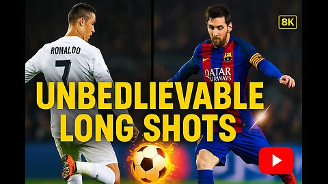 Top 6 Long-Range Goals That Shocked the World! ⚽ Messi, Ronaldo, Arnold & More