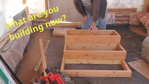 DIY Steps and Generator enclosure