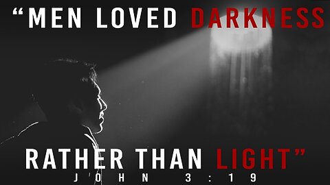 "Exploring Carter Conlon's Insightful Perspective: Why Men Choose Darkness Over Light"