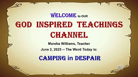 Camping in Despair