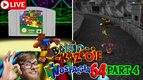 🔴 BANJO-KAZOOIE NOSTALGIA 64, Finally out! Part 4! Actual N64 Hardware!