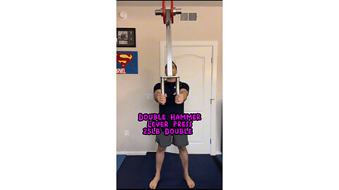 Double Hammer Lever Press 25lbs x 2