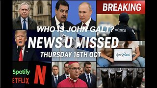 NEWS U MISSED WITH PAUL BROOKER & DREW DEMI THURSDAY 16TH OCT 2025 WHO IS JOHN QALT?